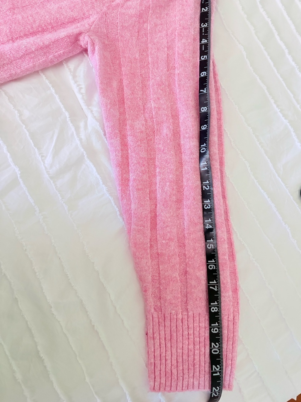 Universal Thread Pink Ribbed Cardigan M - Picture 5 of 7
